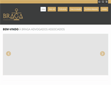Tablet Screenshot of braga.adv.br
