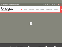 Tablet Screenshot of braga.com.pl